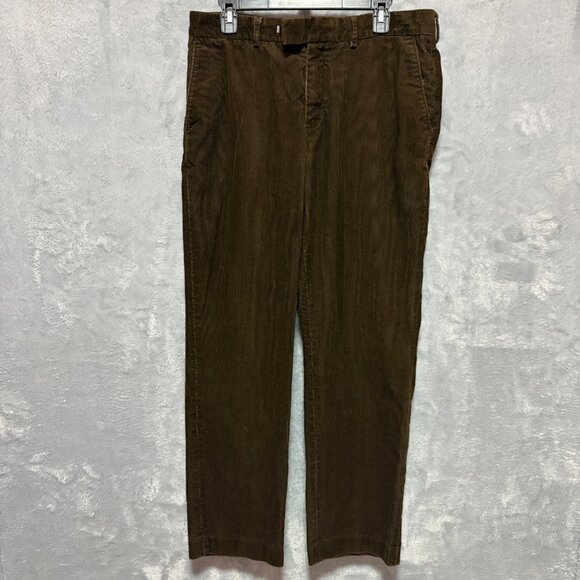 Polo By Ralph Lauren Pants Men 34X32 (Actual 34X30) Straight Corduroy Chino - Picture 1 of 13